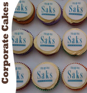 logo cakes, corporate cakes